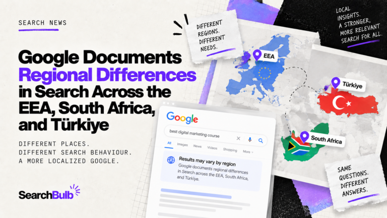 Google Documents Regional Differences in Search Across the EEA, South Africa, and Türkiye