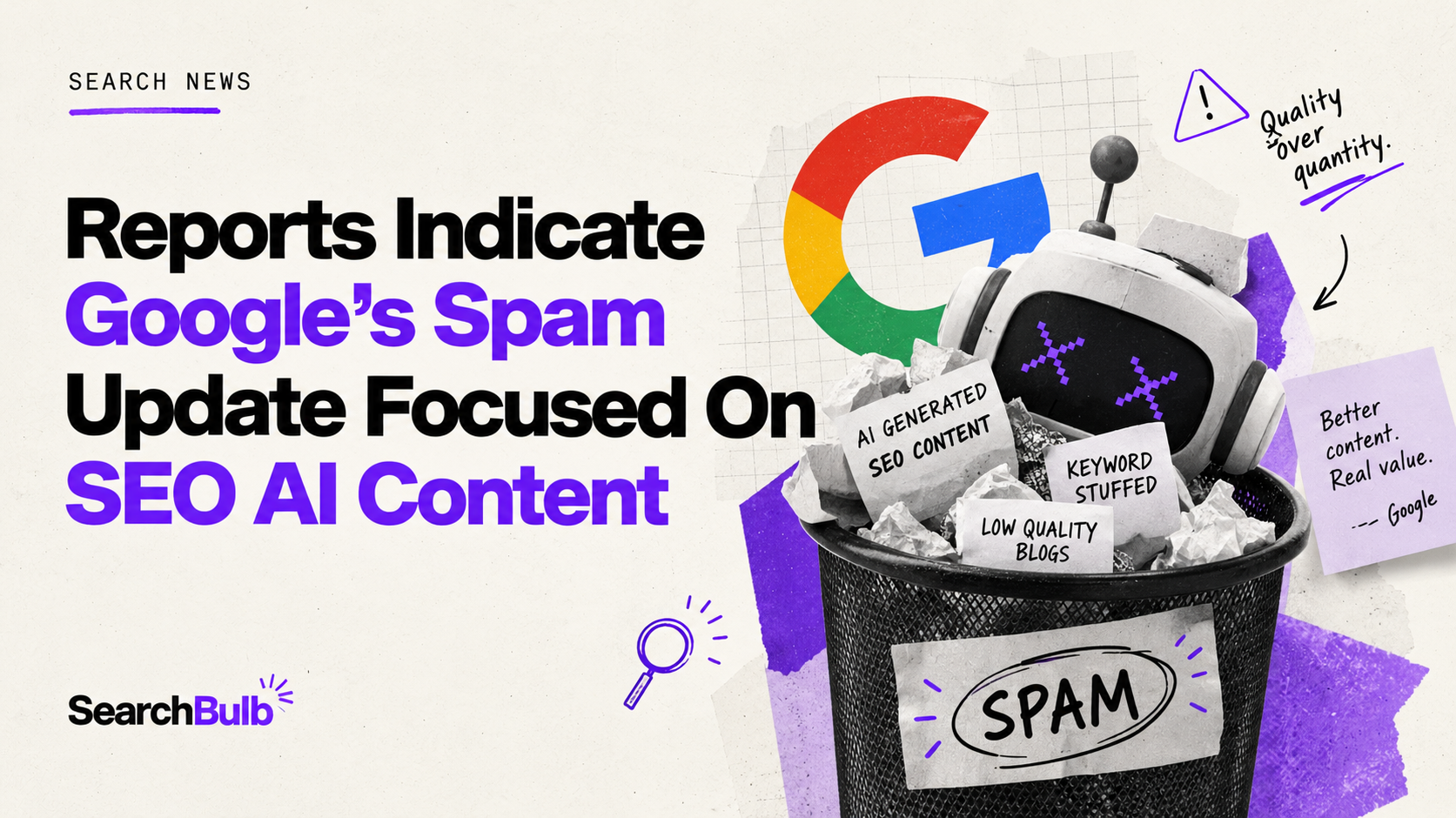 Reports Indicate Google's Spam Update Focused On SEO AI Content